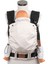 Bebekle Büyüyen %100 Pamuklu 0-4 Yaş Kırık Beyaz New Age Ergonomik Bebek Kangurusu 4