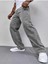 Erkek Casual Baggy Denim Jean Kot Pantolon 3