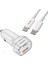TA-38W Pd + Usb-A Type-C To Type-C Kablolu Araç Içi Şarj Aleti Set 1