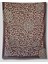 Kahverengi Pamuk Şal Leopar ve Yaşam Çiçeği Desenli 70CMX190CM 1