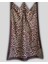 Kahverengi Pamuk Şal Leopar ve Yaşam Çiçeği Desenli 70CMX190CM 3