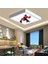 Spider Man Çocuk Odası LED Avize- 60W 60 cm x 60 cm Beyaz Işık 1