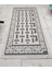 Pamuklu Bukle Lüks Kilim (80 x 150)-LUMA Kreme Gri 1