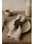 Memphis Yarım Daire Desenli Pirinç Peçete Halkası 4'lü Set 4.2 cm 1