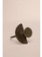 Memphis Yarım Daire Desenli Pirinç Peçete Halkası 4'lü Set 4.2 cm 2