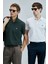 Logolu Pamuklu Comfort Fit Düğmeli Polo Yaka 2'li T Shirt Erkek T Shirt 111040206S2 1