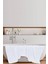 5 Li Otel Banyo Havlusu Pamuklu 70 x 150 cm Beyaz 20/2 Ring 600 gr 3