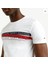 Göğüsde Renk Şeritli Erkek T-Shirt 2
