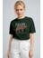 Kadın Nefti Paradise Leopar Kadın Kısa Kol Relax Fit Rahat Kesim Regular T-Shirt 1