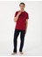 Erkek Bordo Kısakol Pijama Takımı 50314417-900 4