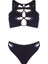 5707 Siyah Büstiyer Bikini Takımı 5