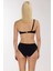 5709 Siyah Tek Omuz Bikini Takımı 5