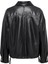 Susan Kadın Siyah Oversize Deri Ceket 24WGE52741M 2