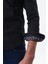 Erkek Denim Jean Slim Fit / Dar Kesim Kot Dokuma Gömlek K9GKD1070 2