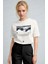 Kadın Ekru Beyaz Renaissance Regular Fit Normal Kalıp T-Shirt 1