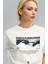 Kadın Ekru Beyaz Renaissance Regular Fit Normal Kalıp T-Shirt 2