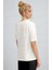 Kadın Ekru Beyaz Renaissance Regular Fit Normal Kalıp T-Shirt 3