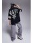 Kadın Siyah Weekend Oversize Fit Bol Geniş Kalıp Salaş Kesim T-Shirt 2