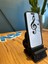 3D Baskı Müzik Temalı Nota Şeklinde Masaüstü Telefon Standı – Şık ve Fonksiyonel Telefon Tutucu -Siyah 4