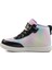 Siyah Cırtlı Bilek Boy Kız Çocuk Hi Sneaker 2
