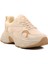 Bej Taba Fileli Kadın Spor Ayakkabı Sneaker 3
