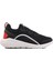 Siyah Beyaz Fileli Hafif Unisex Spor Ayakkabı 1