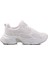 Beyaz Fileli Kadın Spor Ayakkabı Sneaker 1