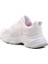 Beyaz Fileli Kadın Spor Ayakkabı Sneaker 4