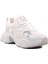 Beyaz Mavi Fileli Kadın Spor Ayakkabı Sneaker 3