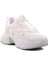 Beyaz Fileli Kadın Spor Ayakkabı Sneaker 3