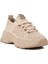 Bej Triko Hafif Kadın Spor Ayakkabı 3