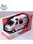 Pilli 112 Ambulans ve Sürtmeli Korumalı Polis Arabası Müzikli Işıklı Oyuncak 2li Set 2