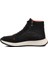 Siyah Nubuk Deri Sneaker Erkek Bot 2
