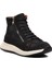 Siyah Nubuk Deri Sneaker Erkek Bot 3