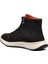 Siyah Nubuk Deri Sneaker Erkek Bot 4