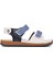 Lacivert Kot Beyaz Comfort Erkek Çocuk Düz Sandalet 1