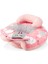 Bebek Oturma Minderi - Dreamy Cat Desenli - Polyester Kumaşlı - Pembe 1