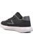 Siyah Beyaz Keten Erkek Sneaker Ayakkabı 4
