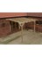 Veranda Ahşap Pergole Sundurma Gölgelik 300 x 300 cm P6 1