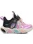 Lila Siyah Kız Çocuk Spor Ayakkabı 1