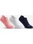 Artengo Tenis Çorabı - Kısa Konç - - 3 Çift - Pembe / Beyaz / Lacivert - Rs160 1