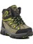 Haki Yeşil Kamuflaj Çocuk Trekking ve Outdoor Bot 3