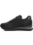 Siyah Füme Deri Erkek Sneaker 2
