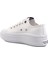 Beyaz Kadın Spor Ayakkabı Sneaker 4