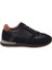 Siyah Hakiki Deri Erkek Sneaker - E24I1AY56915-W19 3