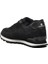 Siyah Deri Erkek Sneaker 4