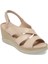 Taba Deri Kadın Sandalet - K24Y1SN67149-A29 1