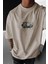 Erkek Taş Earth Oversize Fit Bol Geniş Kalıp Salaş Kesim T-Shirt 1