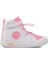 Beyaz Pudra Çocuk Hi Sneaker Ayakkabı 1