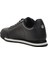 Siyah Deri Erkek Sneaker 4